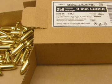 S&B 9mm Luger 250Schuss Bulk