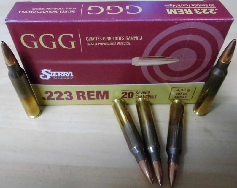 GGG 223rem HPBT SMK 69 gr Match