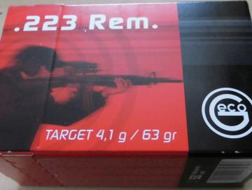 GECO 223rem Target 63 gr
