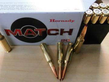 Hornady 6,5 creedmoor HPBT 120gr ELD  Match
