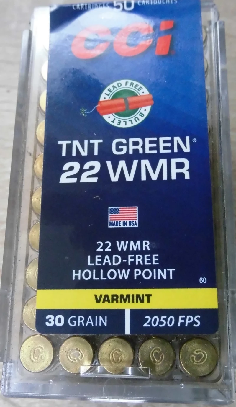 CCI 22 WMR TNT bleifrei