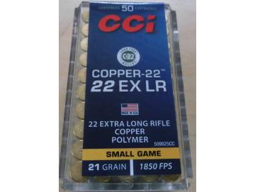 CCI 22LR HP copper bleifrei