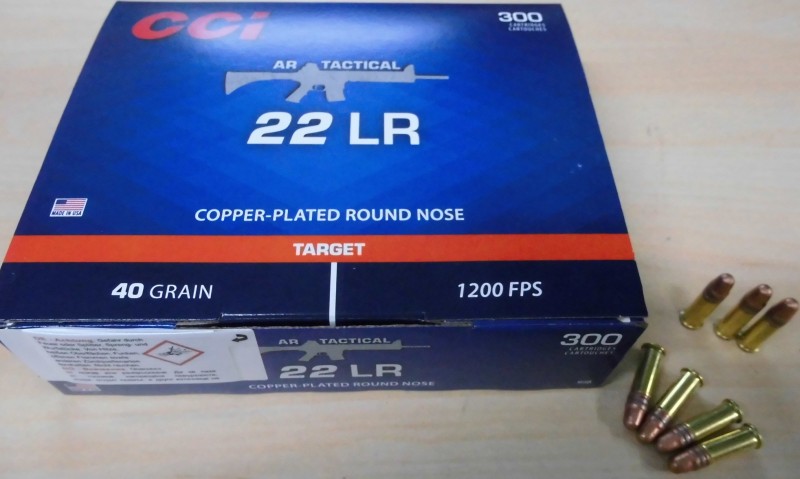 CCI 22lr HV AR Tactical Copper