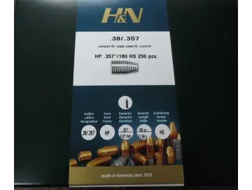 Geschosse H&N 38 / 357 180gr