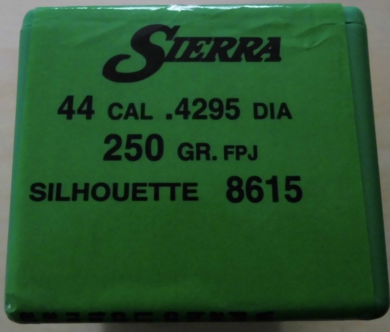 Geschosse Sierra cal .44 TM 250gr Tourament-Master