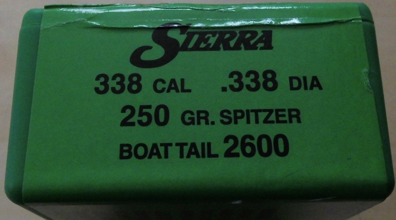 Geschosse Sierra cal 338 250gr Gameking