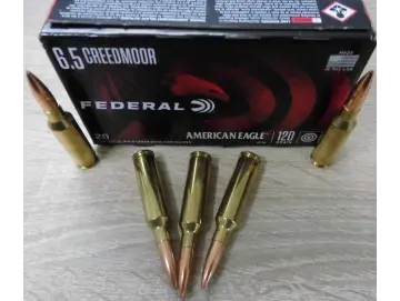 Federal 6,5 creedmoor HPBT 120gr ELD  Match
