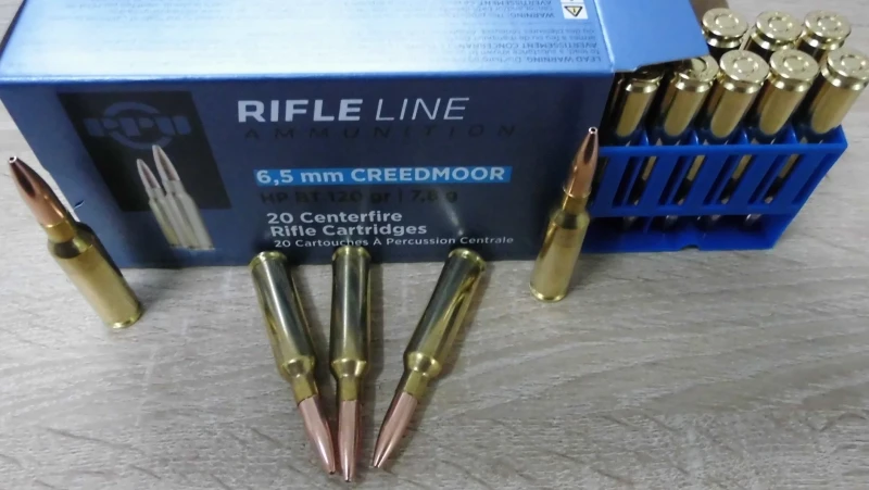 PPU 6,5 creedmoor HP 120gr