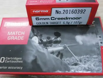 NORMA 6mm creedmoor 120gr Target