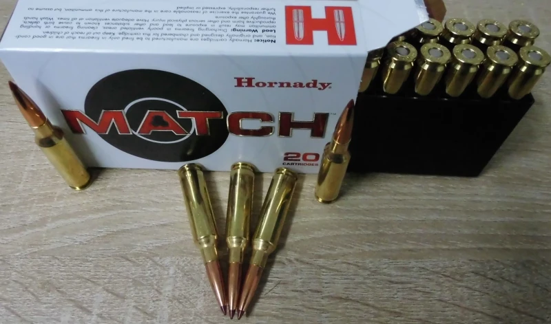 Hornady 6,5 creedmoor HPBT 147gr ELD  Match