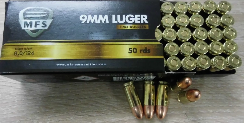MFS 9mm Luger 124gr VM