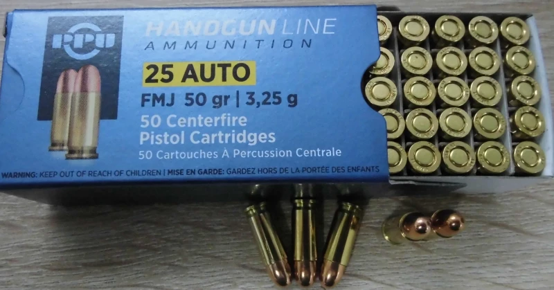 PPU 25auto / 6,35brow