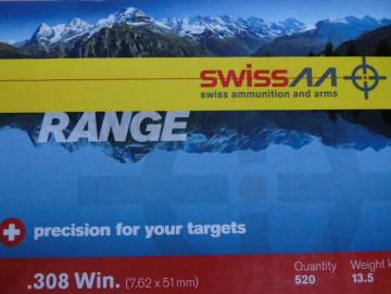 Swiss 308win VMJ 147gr