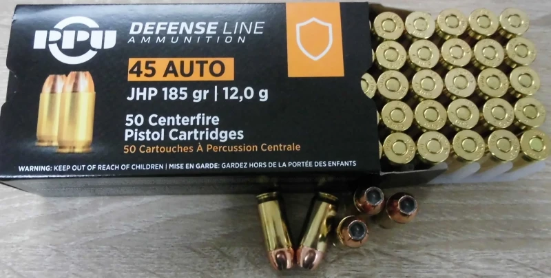 PPU 45 auto JHP