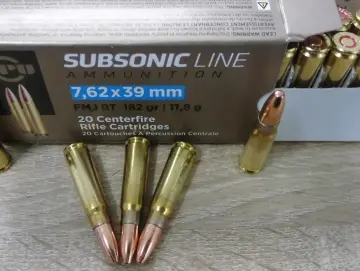 PPU 7,62x39 subsonic