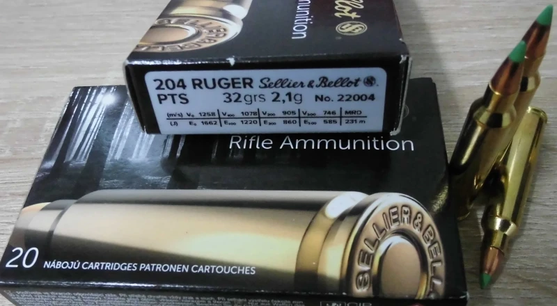 S&B 204 Ruger PTS
