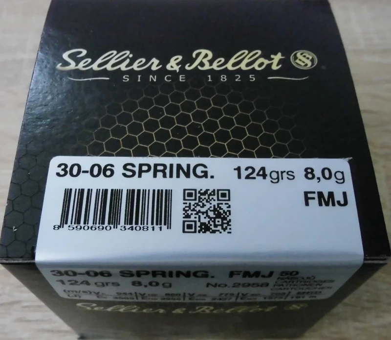S&B 30-06 VM 124gr