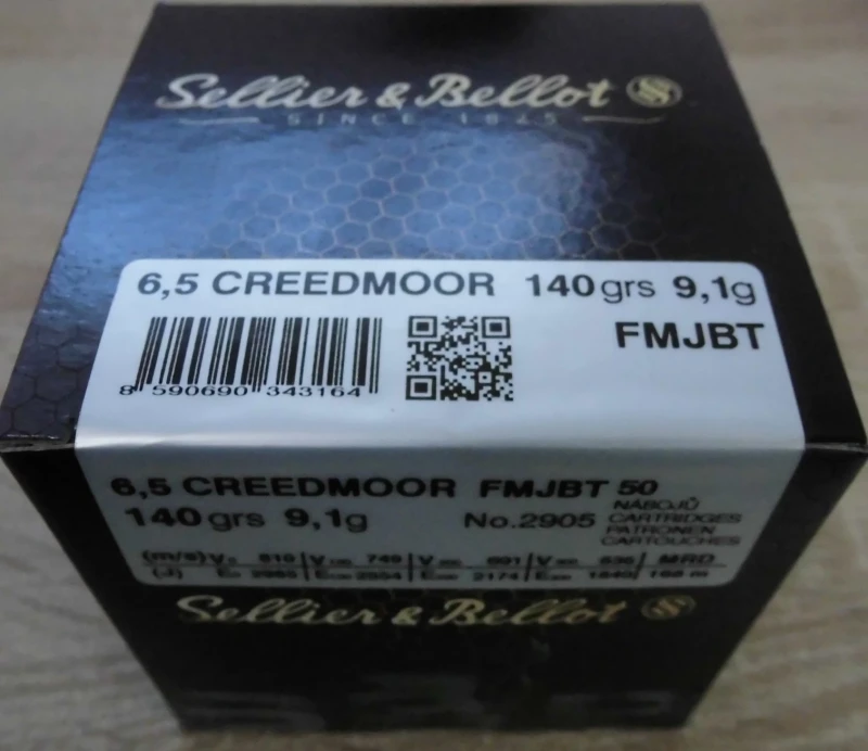 S&B 6,5 creedmoor VM 140gr